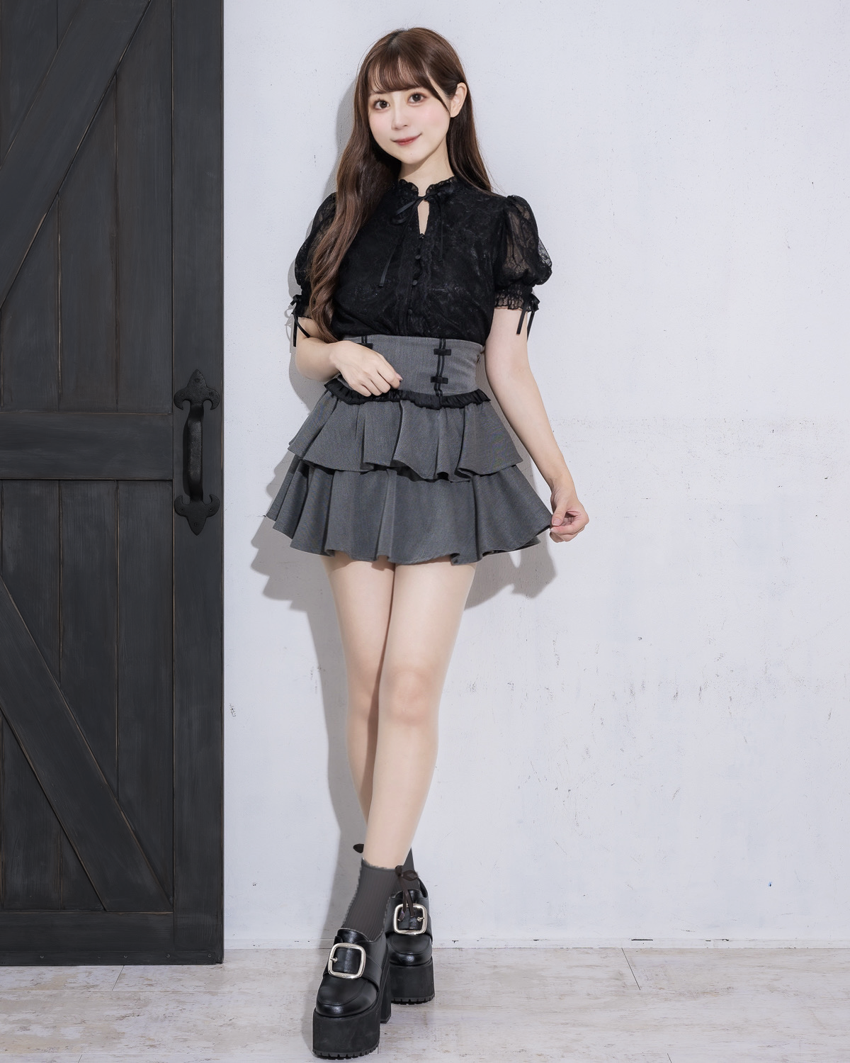 レースリボンドーリーブラウス – pium