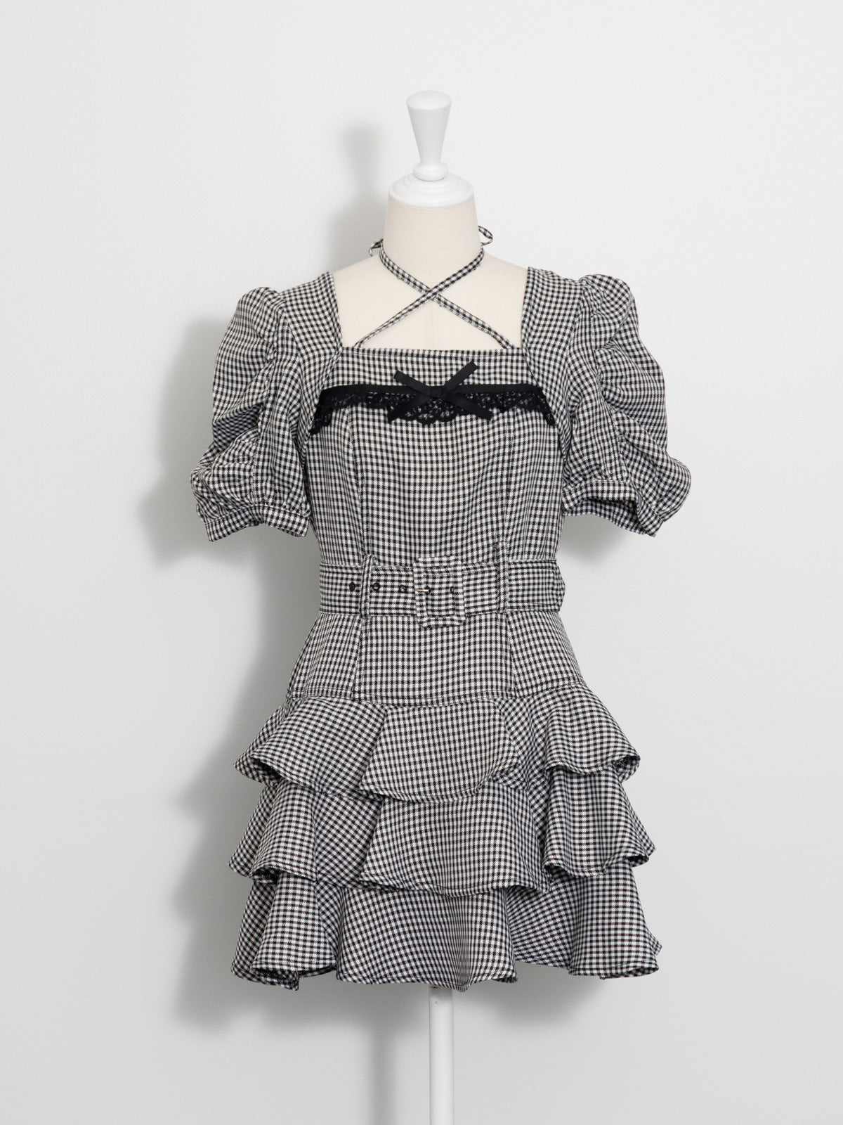 ティアードフリルミニワンピース – pium