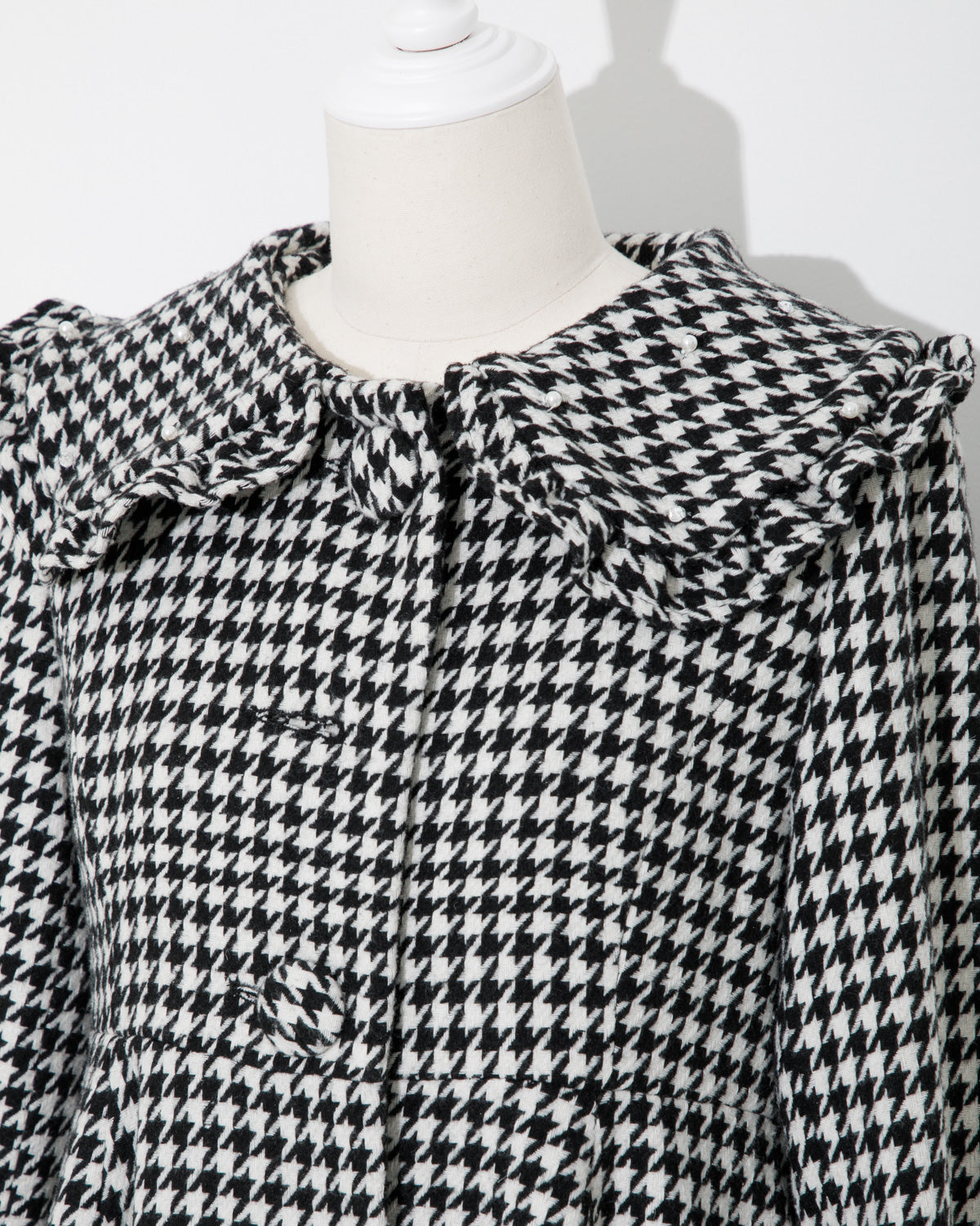 ビジューカラードーリーフレアコート – pium