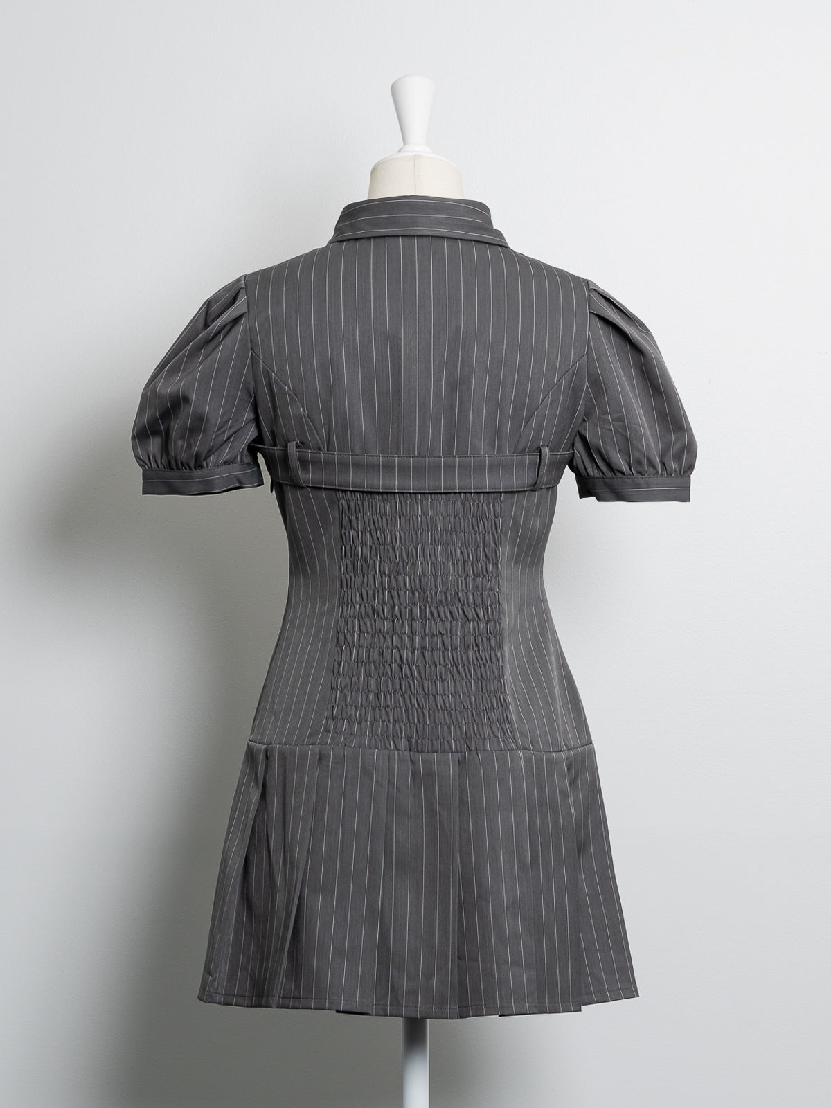 ベルトストライプワンピース – pium