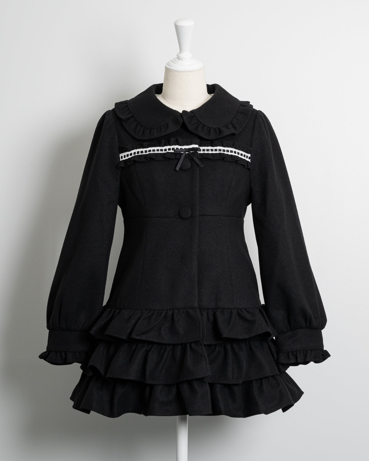 はしごレースティアードミニコート – pium