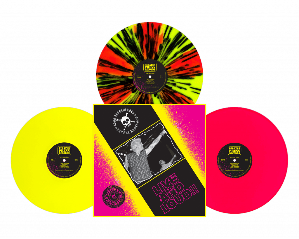 Lars Frederiksen & the Bastards “Live and Loud!!” Repress On Neon