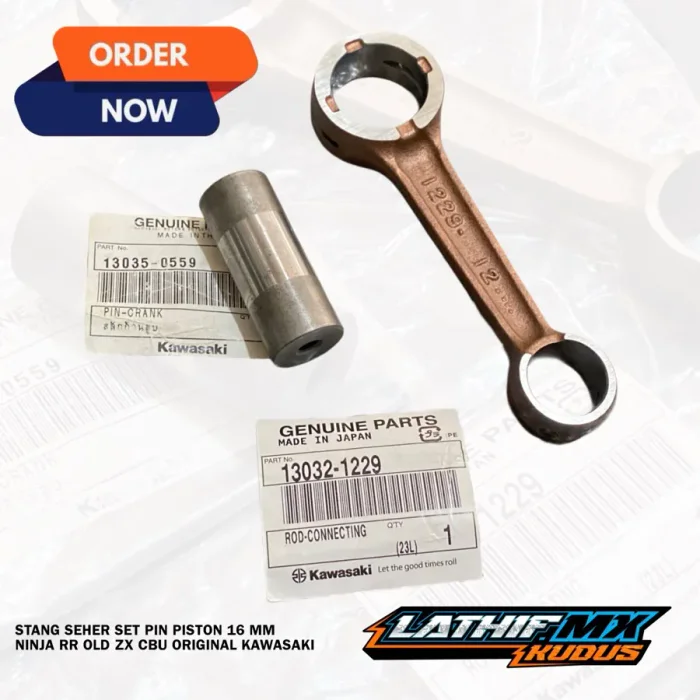 Jual STANG SEHER SET PIN PISTON 16 MM NINJA RR OLD ZX CBU 15