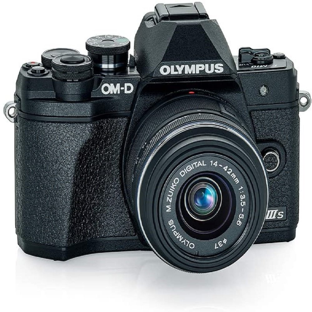 OLYMPUS OM-D E-M10 Mark IIIs Black Body with Black M.Zuiko Digital