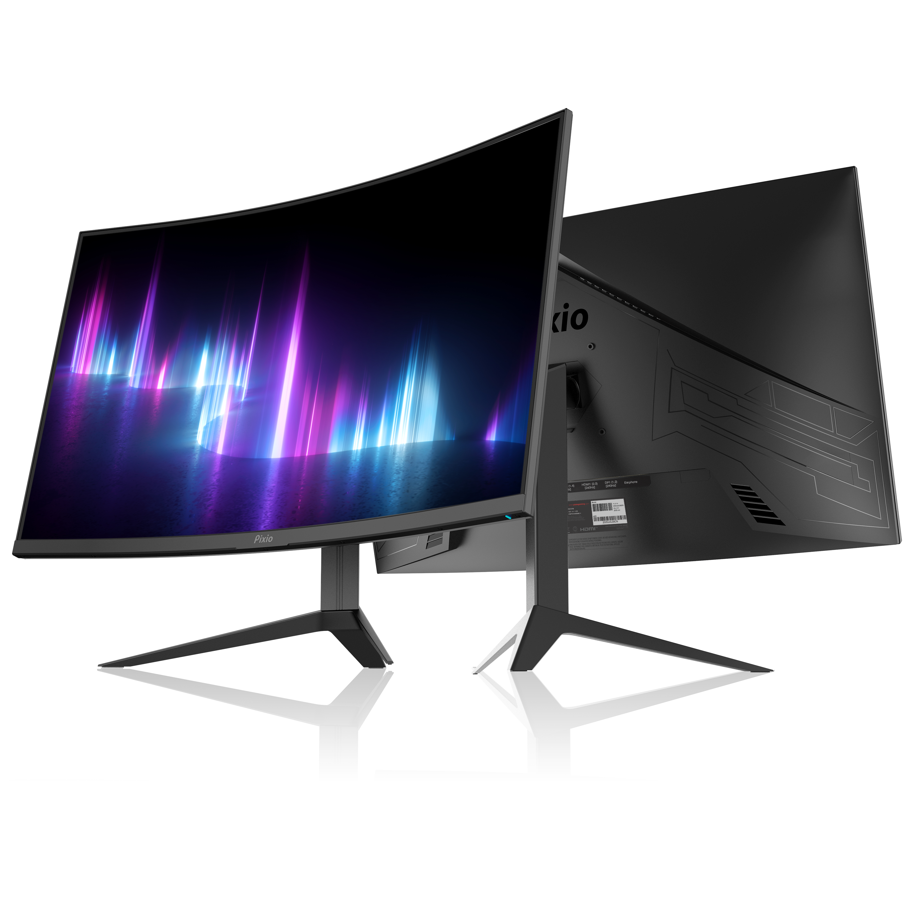 Pixio PXC279 | 27 inch 1080p 240Hz 1ms (MPRT) Curved Gaming Monitor