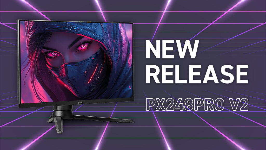 高スペックなゲーミングモニター『PX248 Pro V2』が登場！ 200Hzの
