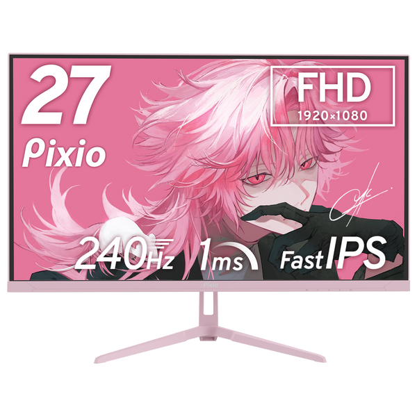 PX279WAVEK / パステルピンク | 27インチ 240Hz FHD FastIPS | Pixio