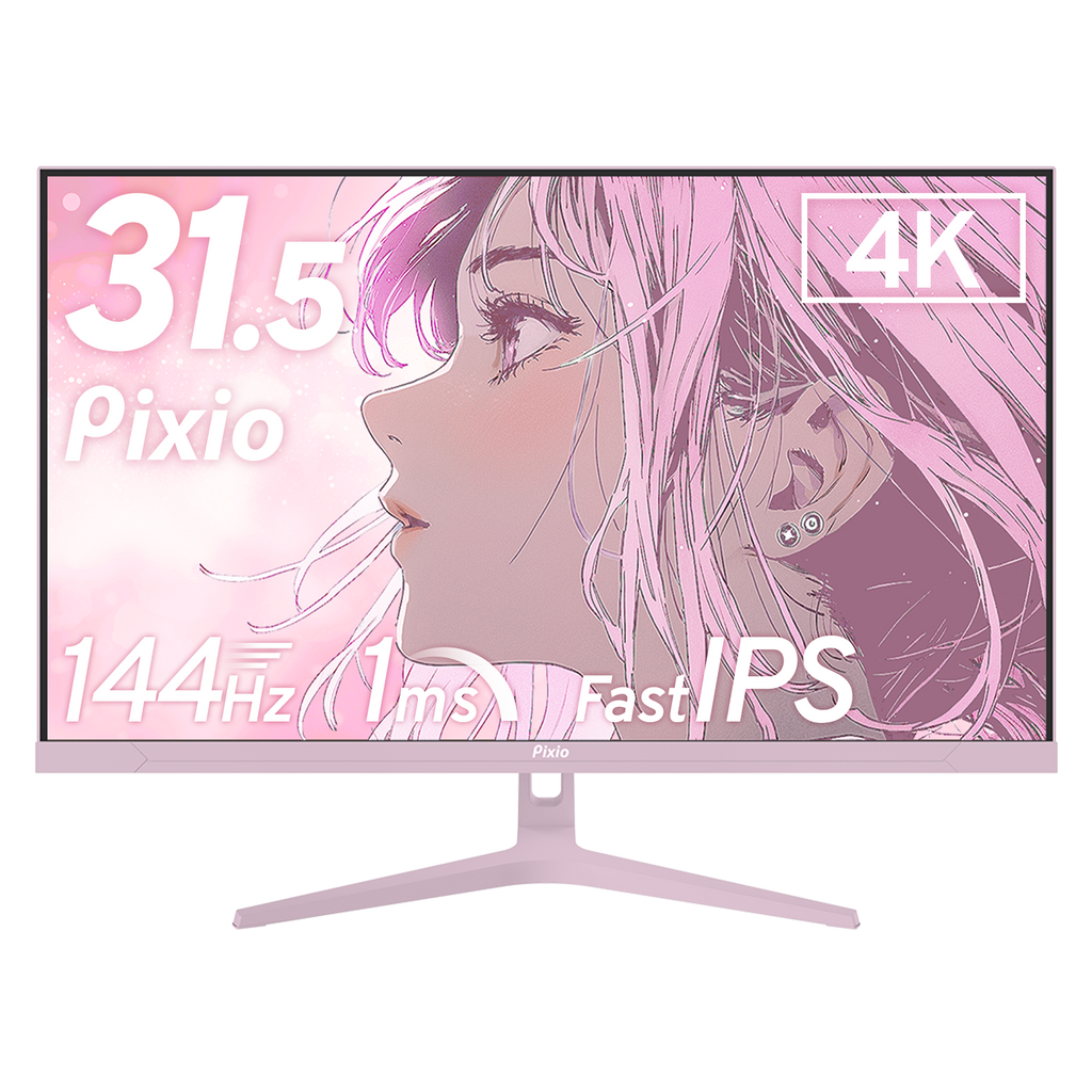 PX32UWAVEK / パステルピンク | 31.5インチ 144Hz 4K Fast IPS