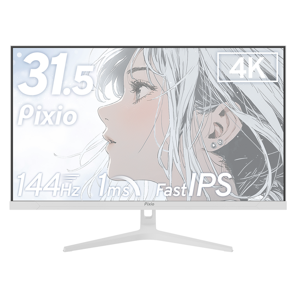 PX32UWAVEW / ホワイト | 31.5インチ 144Hz 4K Fast IPSゲーミング