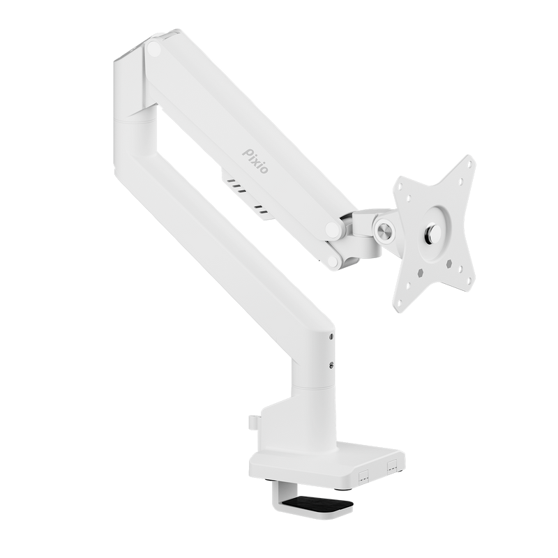 PSW1SW モニターアーム シングル / ホワイト | Pixio