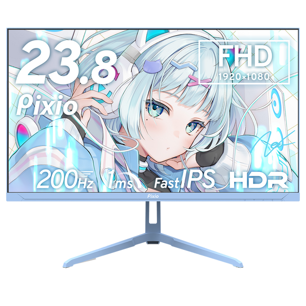 PX248WAVEB / パステルブルー | 23.8インチ 200Hz FHD FastIPS