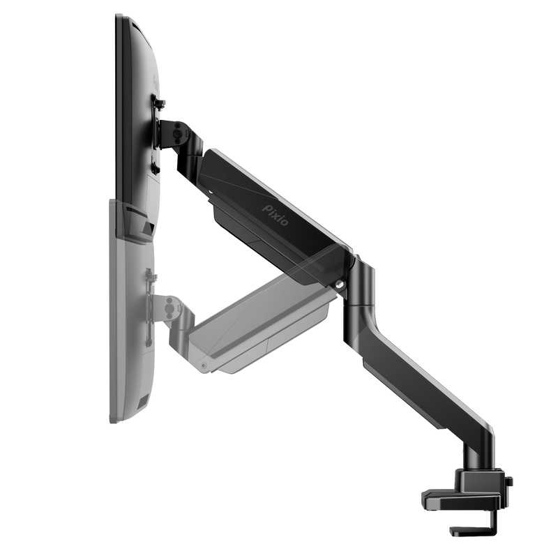 PS2S シングルモニターアーム / ブラック | Pixio