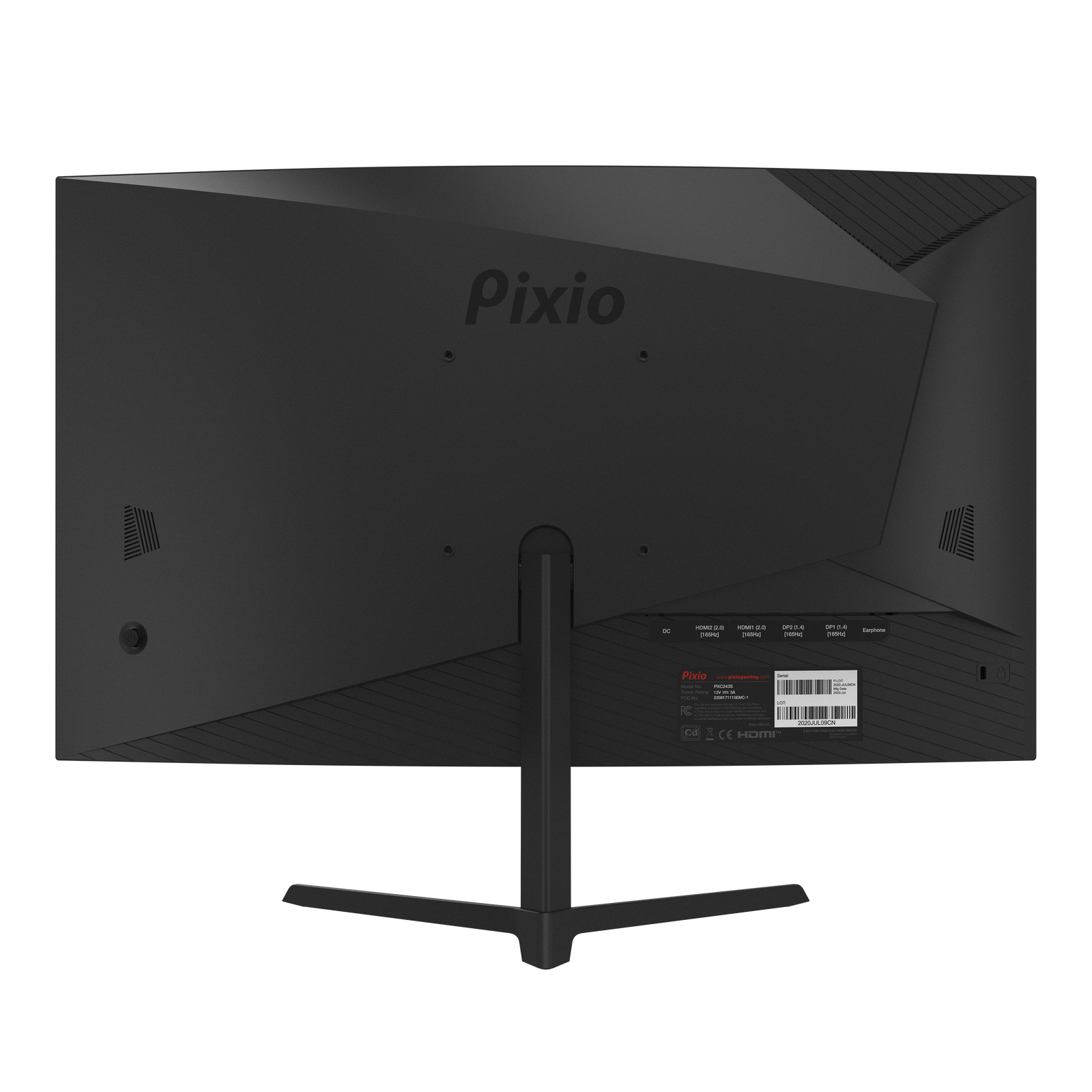 PXC243S | 23.6インチ 165Hz FHD VA 湾曲ゲーミングモニター | Pixio