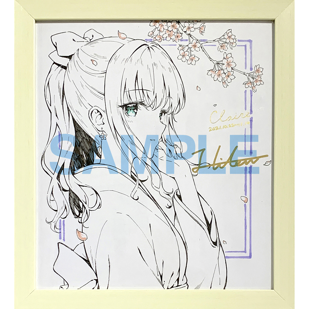 1点限定】直筆色紙A『サクラ』 | pixiv WAEN GALLERY