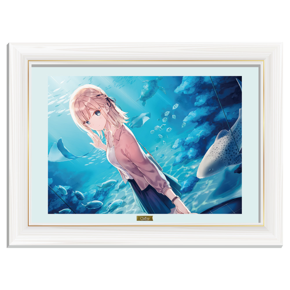 サイン入り保証書付】複製原画(A2）A『Claire』 | pixiv WAEN GALLERY