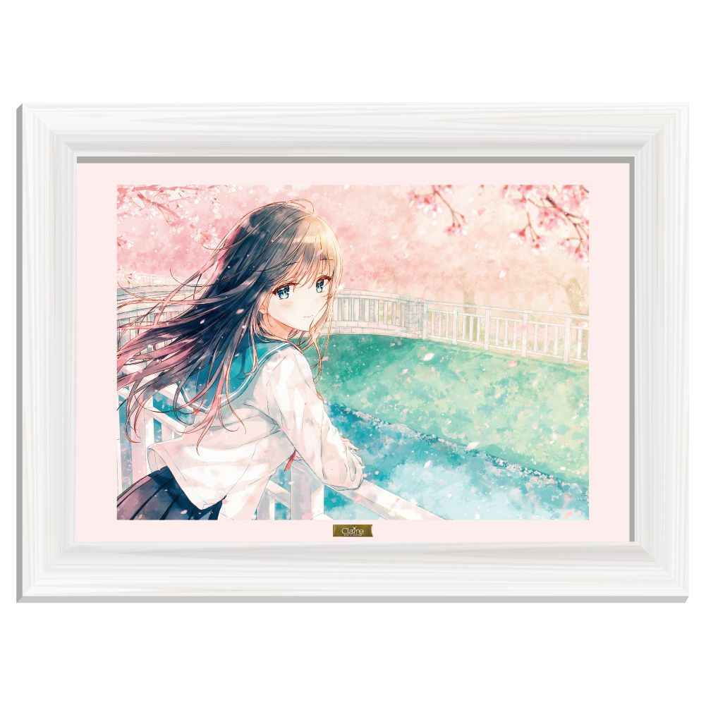 サイン入り保証書付】複製原画(A2）B『はるかぜ』 | pixiv WAEN GALLERY