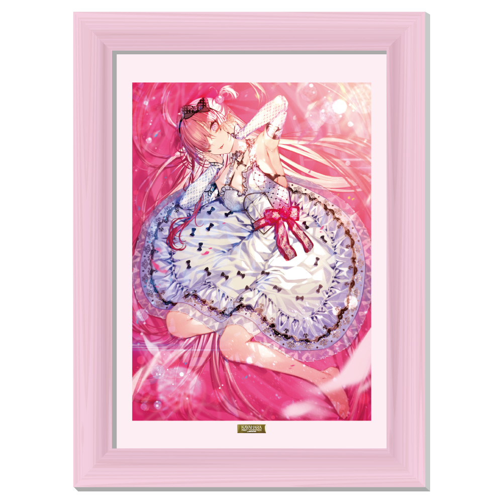 イラストへのサイン入り】複製原画(A2)A『一回目』 | pixiv WAEN GALLERY