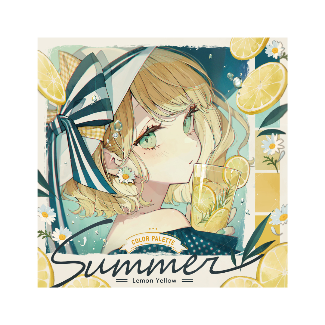 レイヤードグラフ『Lemon Yellow』 | pixiv WAEN GALLERY