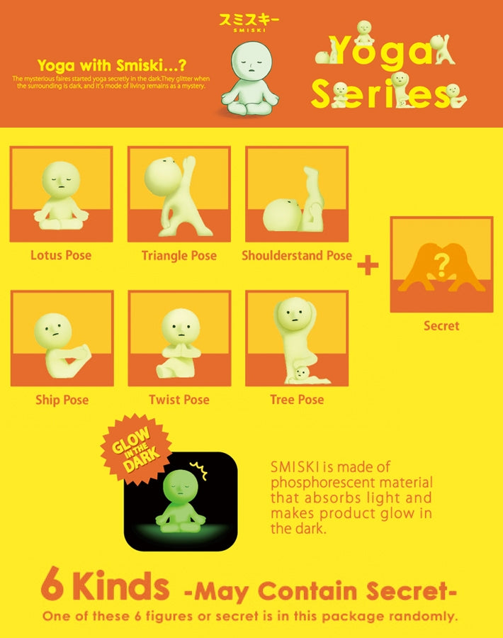 Smiski Yoga Series – Pixley's Oddities