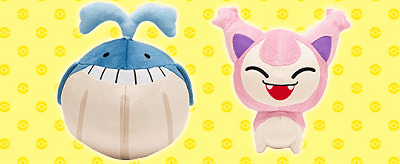 スーパーひみつきち」の「ポケモンドール」のぬいぐるみが発売予定