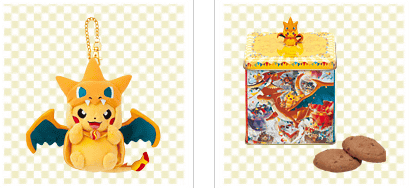 メガリザードンYのポンチョ姿のピカチュウのグッズが発売予定