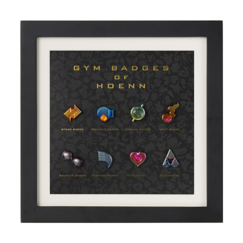 廃盤品］ポケモンセンター通販限定 ホウエン地方 ジムバッジ 8個セット