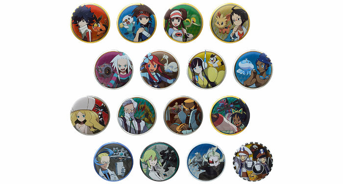 ポケモン ブラック ホワイト、サブマスや主人公、N、チェレンなどの缶