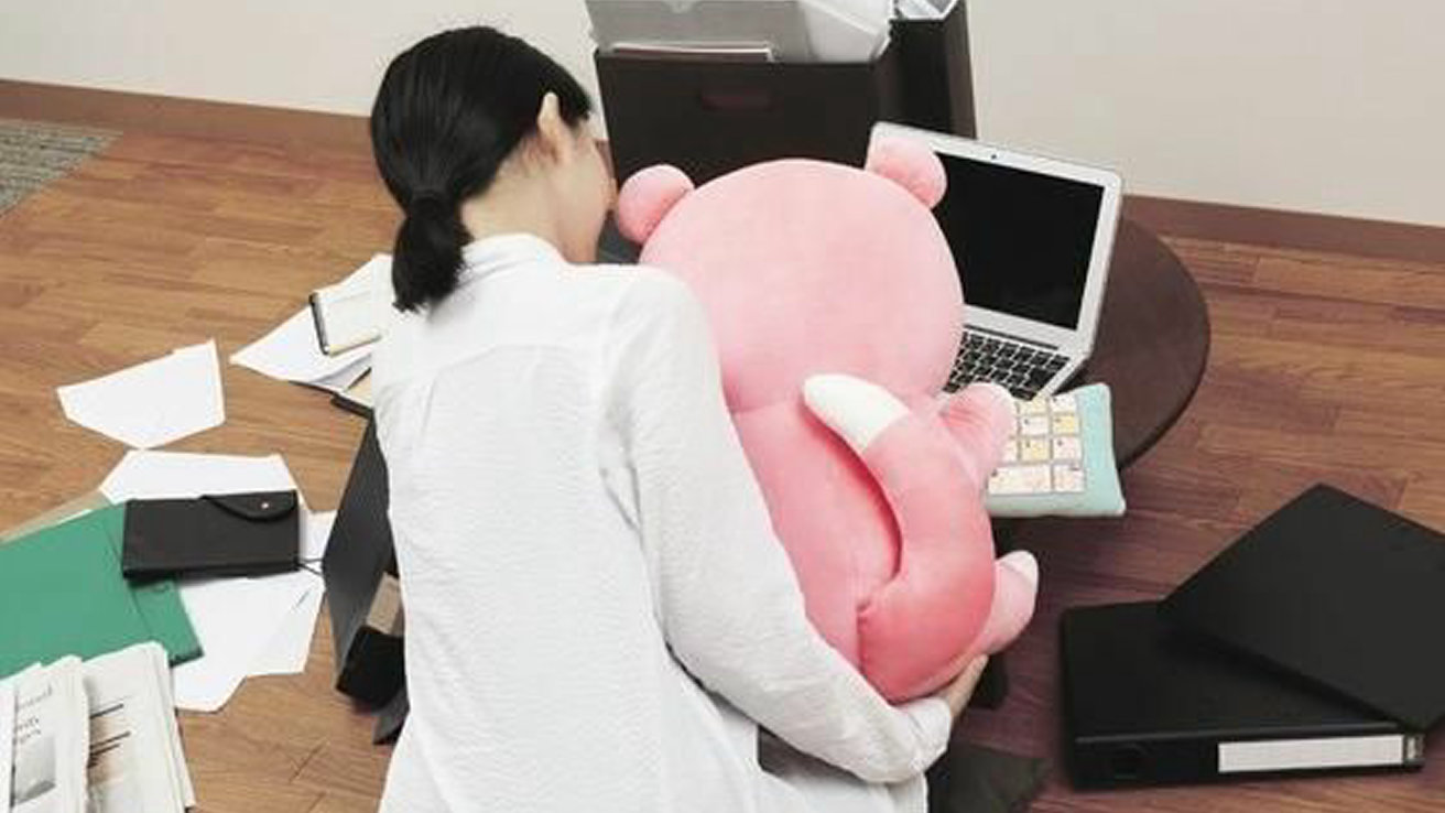 ポケットモンスター PCクッションヤドン登場。大きなぬいぐるみとして