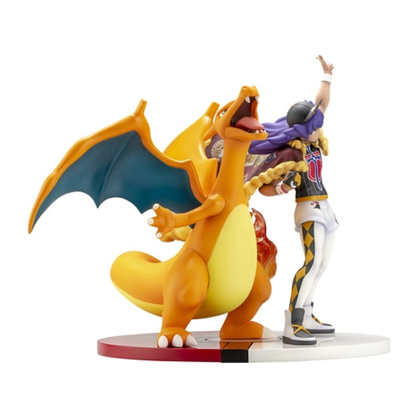 ポケモン剣盾、ダンデ＆リザードンのフィギュア登場。27500円