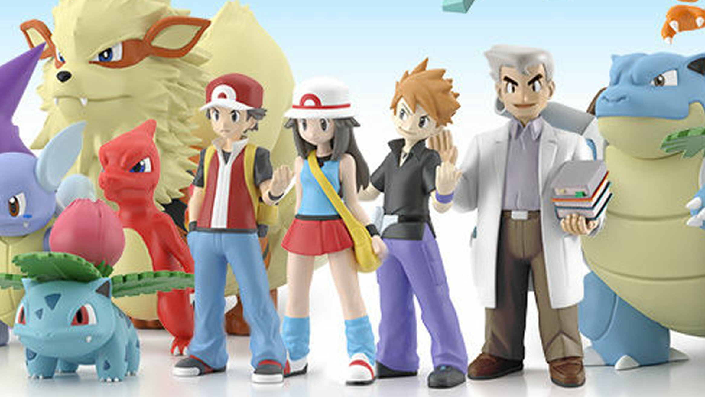 レッド＆グリーン、リーフで、あのシーンも再現可能なポケモンスケール