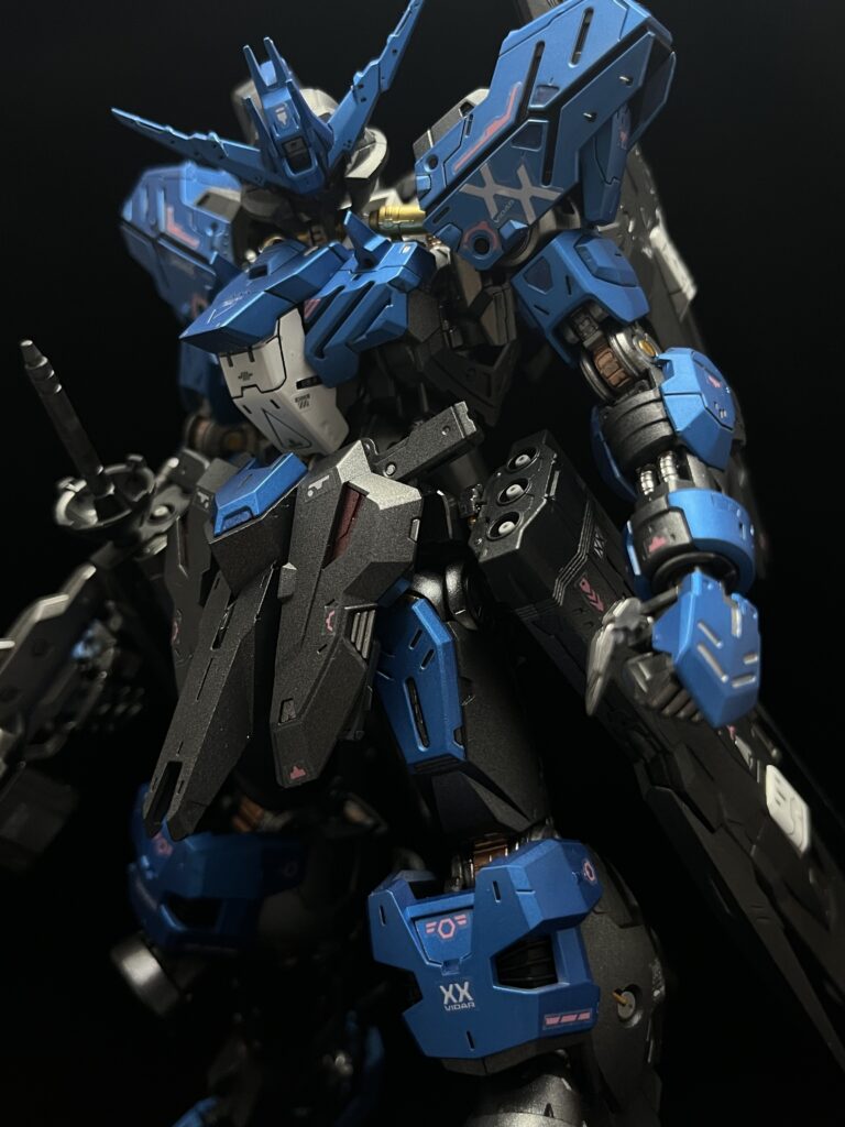 MGヴィダール 全塗装完成品レビュー | ぽんのガンプラ工場