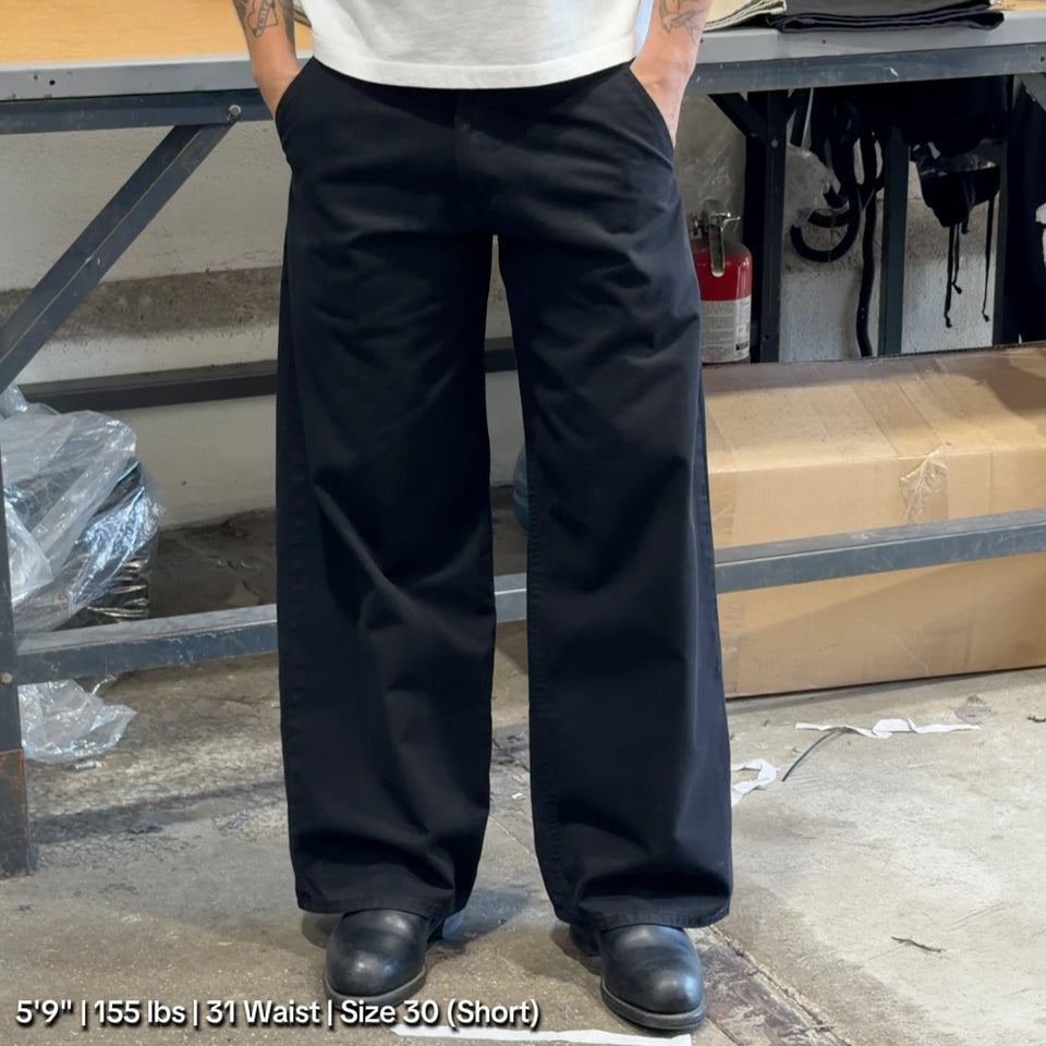 Shibuya Chino Pants | Baggy, Wide-Leg – Pool House New York
