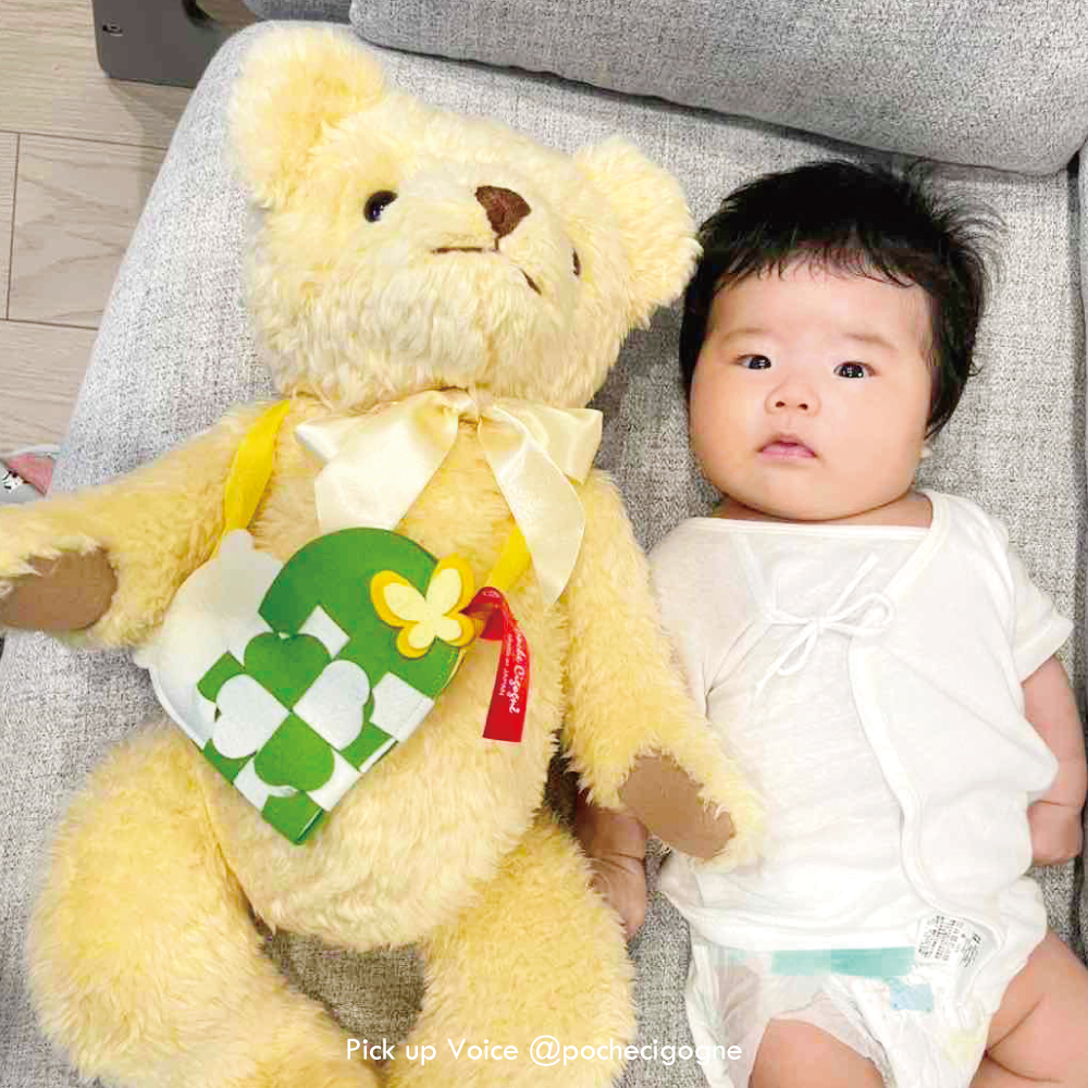 澪(みお)ちゃん - 身長体重ベア「メモリアルベア」／ポッシュ・シゴーニュ