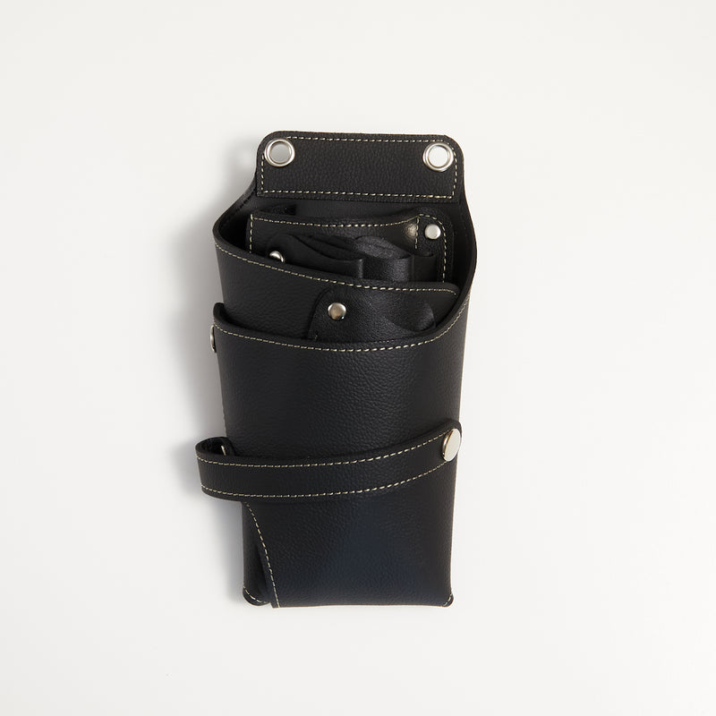 DEEDS ヴェネチア PUレザー ブラック シザーケース/トリマー DEEDS