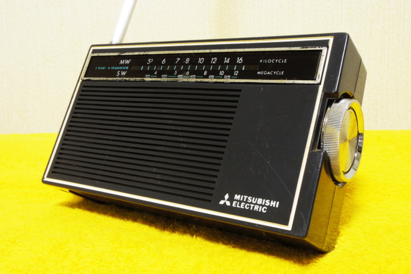 古い三菱製のラジオを修理したら衝撃の故障原因だった: やってみよう！