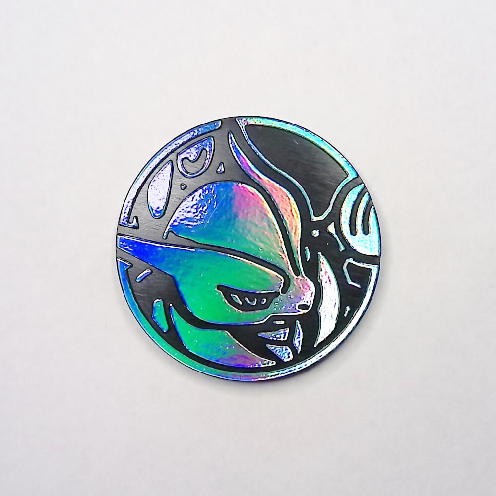 メガミュウツーX：ブルーレインボーホロ【Mega Mewtwo X Blue Rainbow