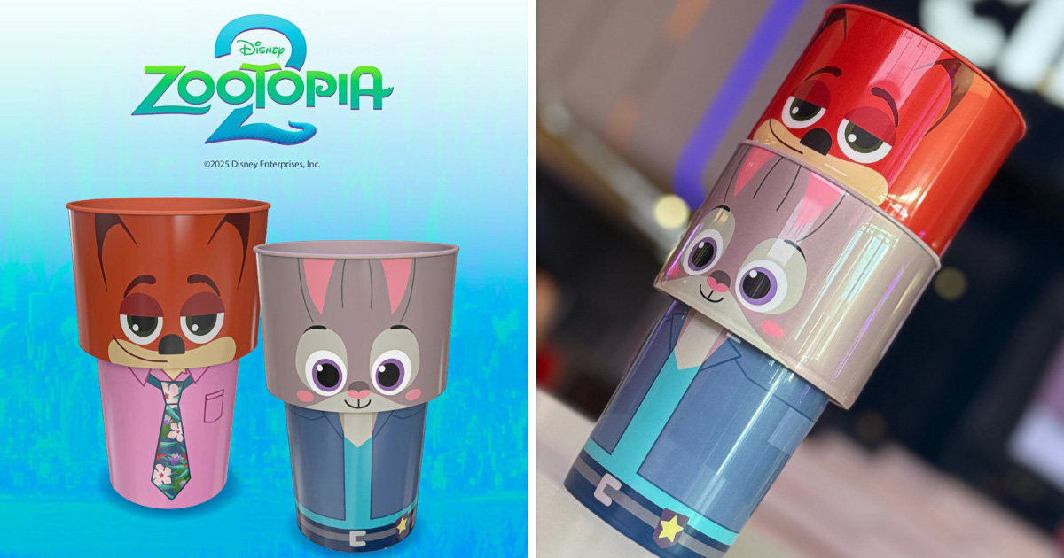 ズートピア2』公式ドリンクカップ、Cinépolisから登場 —— ジュディ