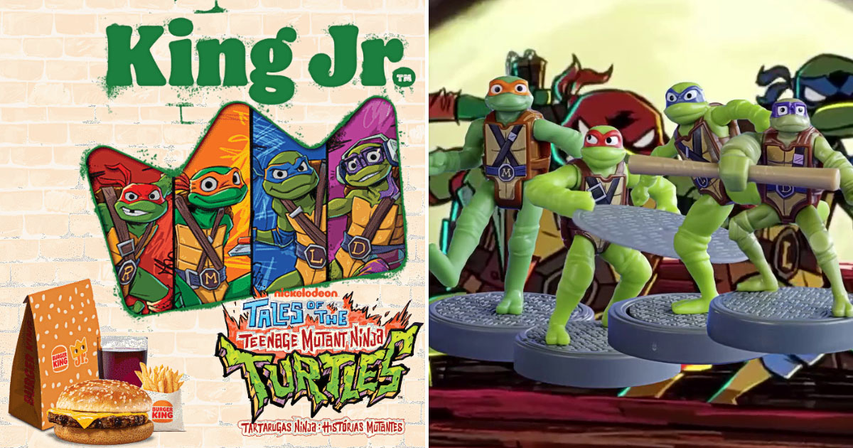 バーガーキング×タートルズ、カワバンガな「侵略」がブラジルで始まる