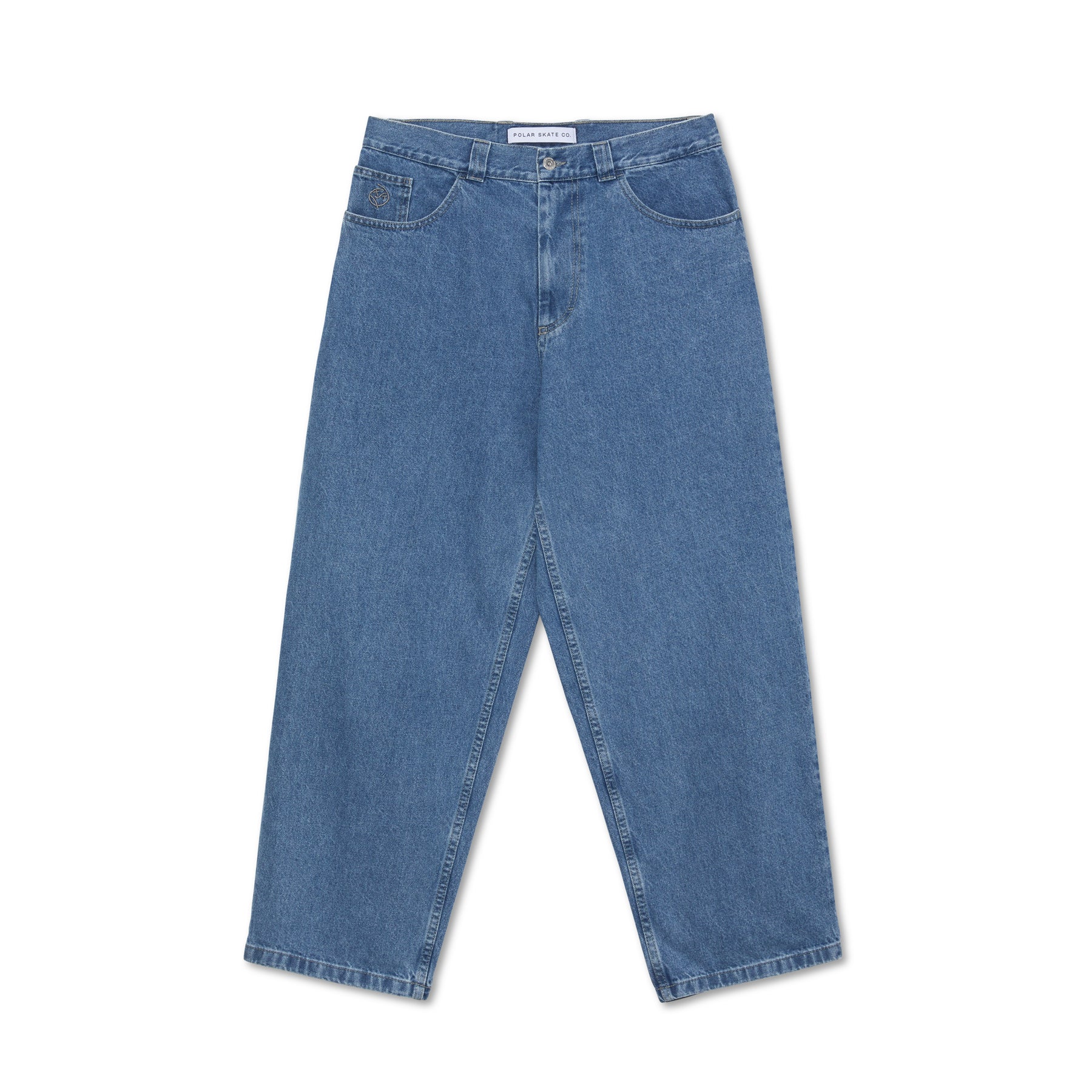 Big Boy Pants - Mid Blue – Polar Skate Co.