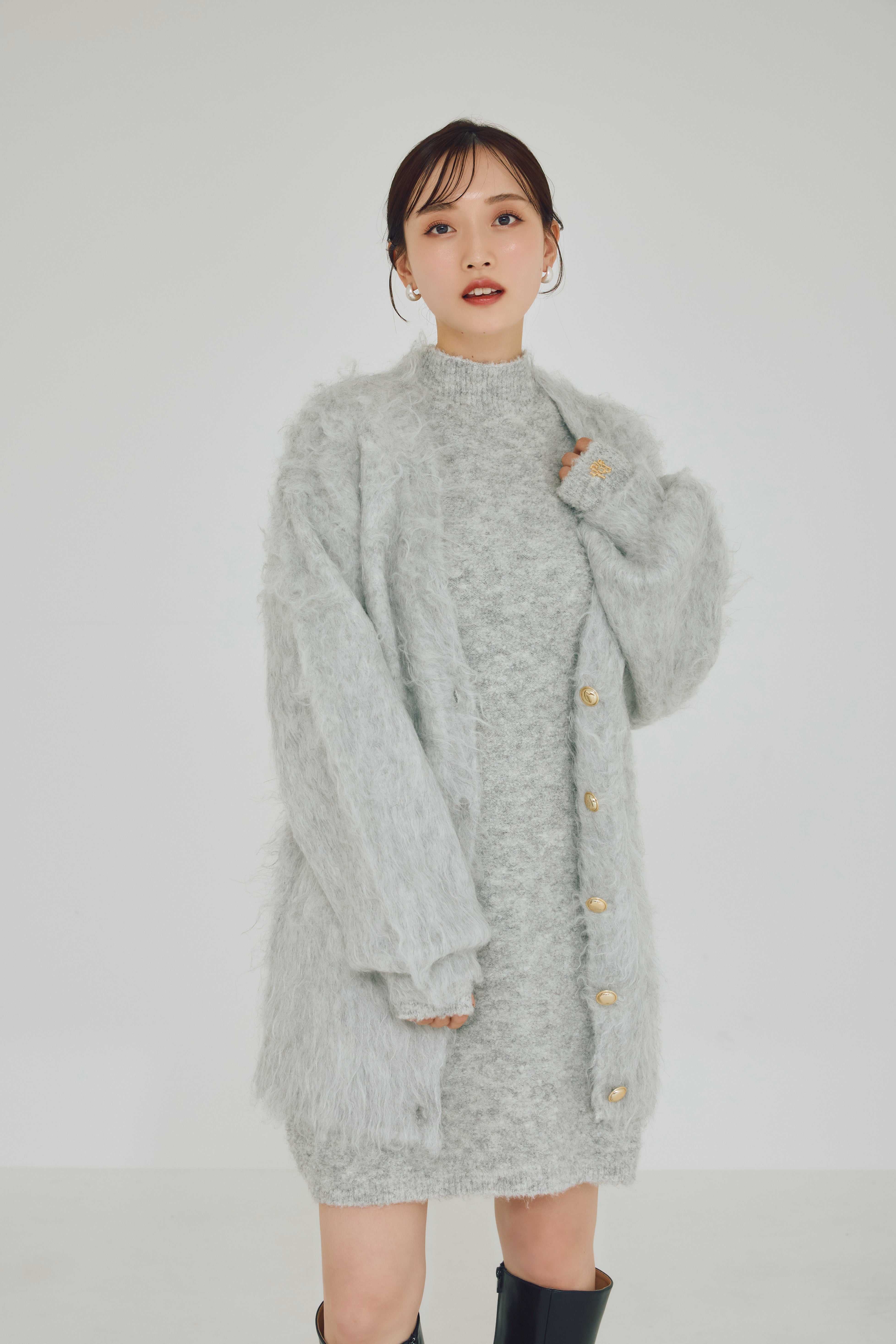 オーバーサイズニットカーディガン – poláura OFFICIAL ONLINE STORE