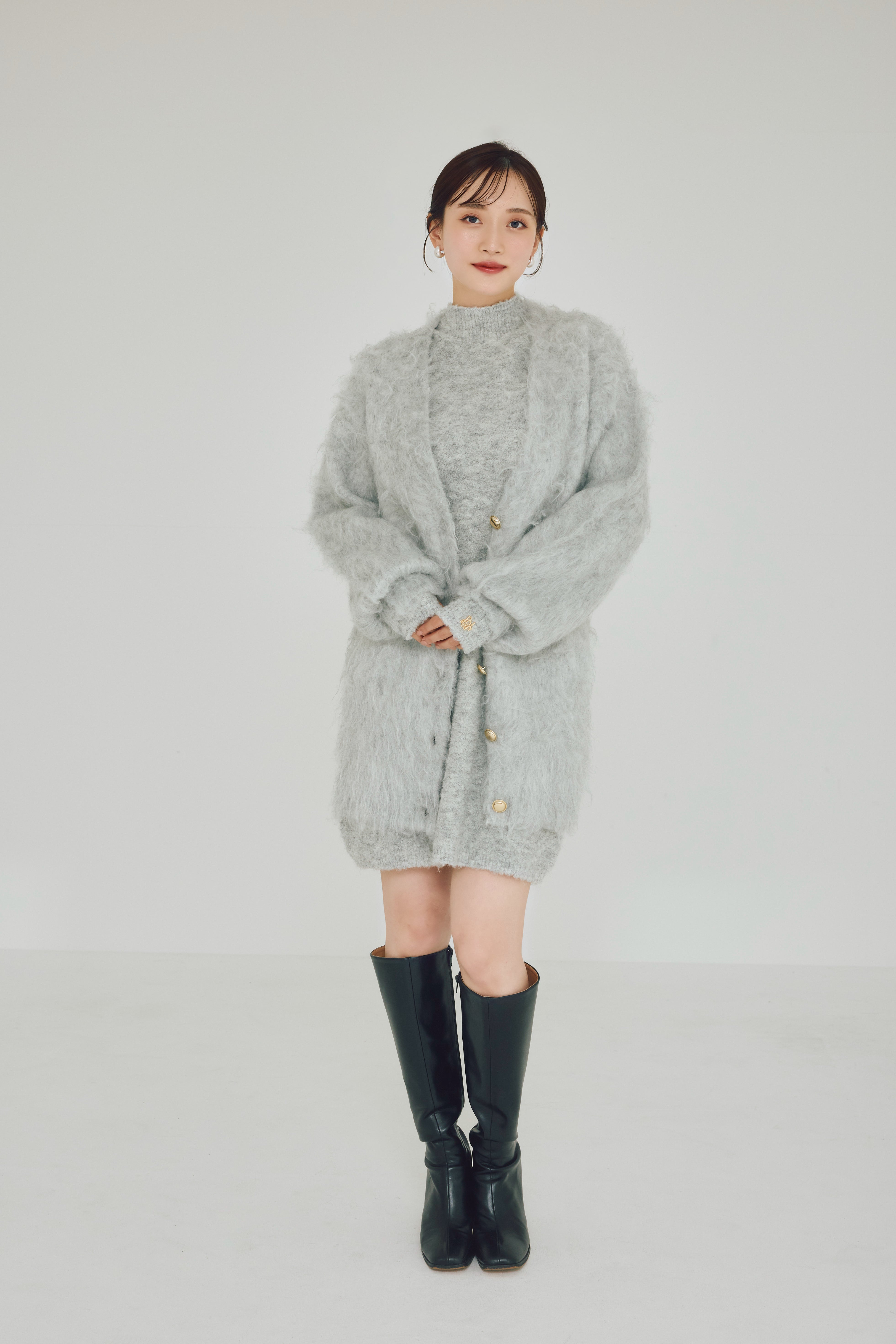 オーバーサイズニットカーディガン – poláura OFFICIAL ONLINE STORE