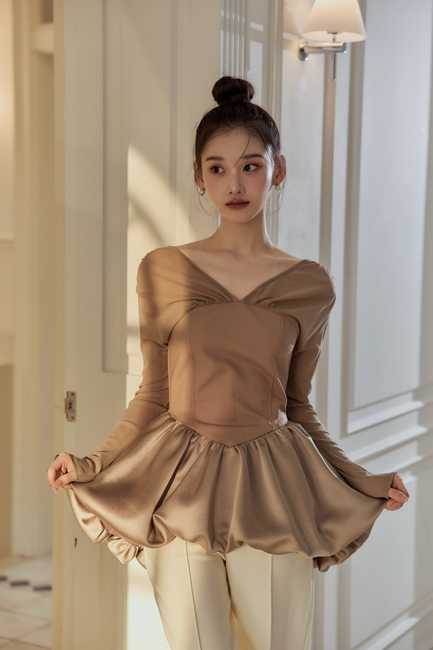 ビスチェドッキングバルーントップス – poláura OFFICIAL ONLINE STORE