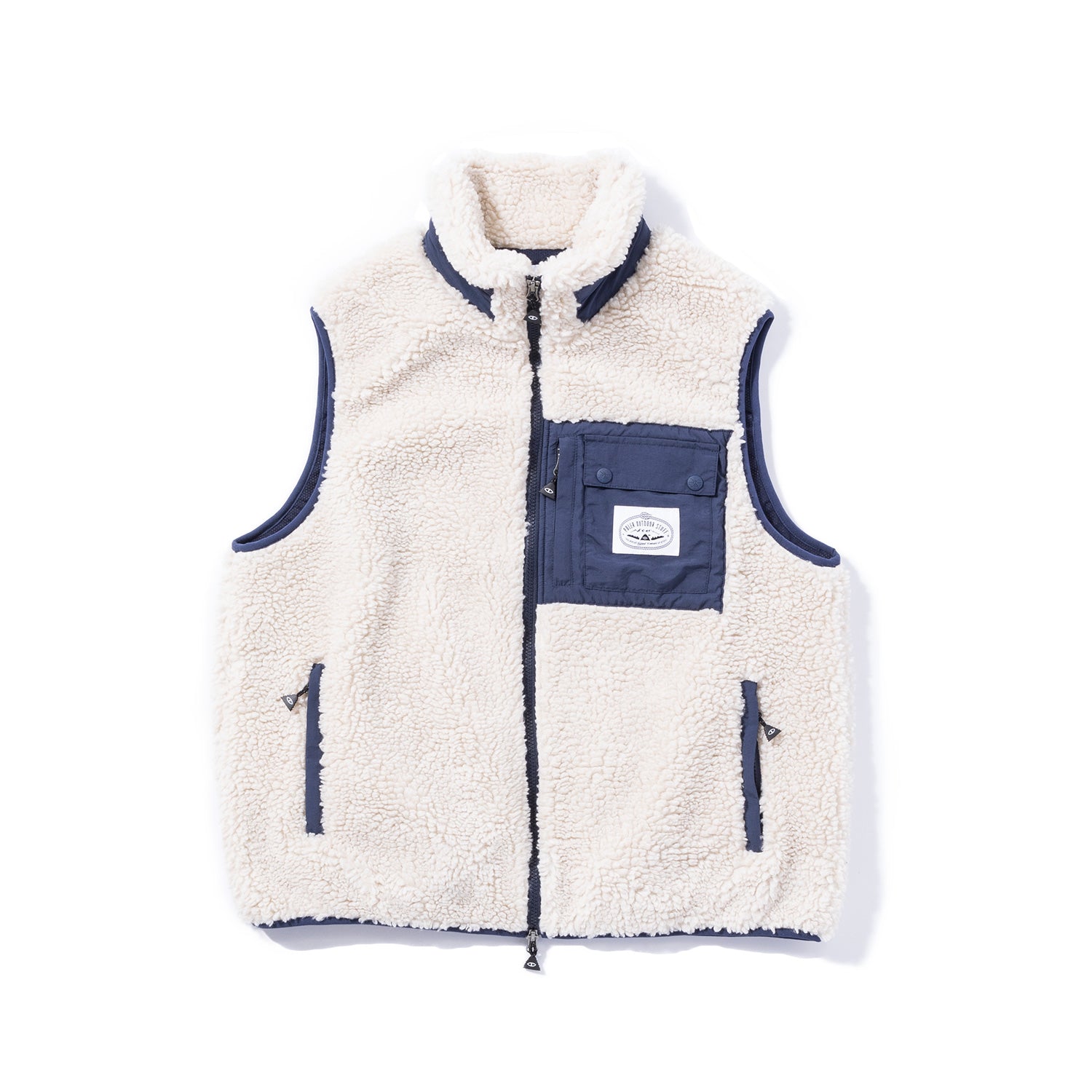JACQUARD SHERPA VEST – polerjapan