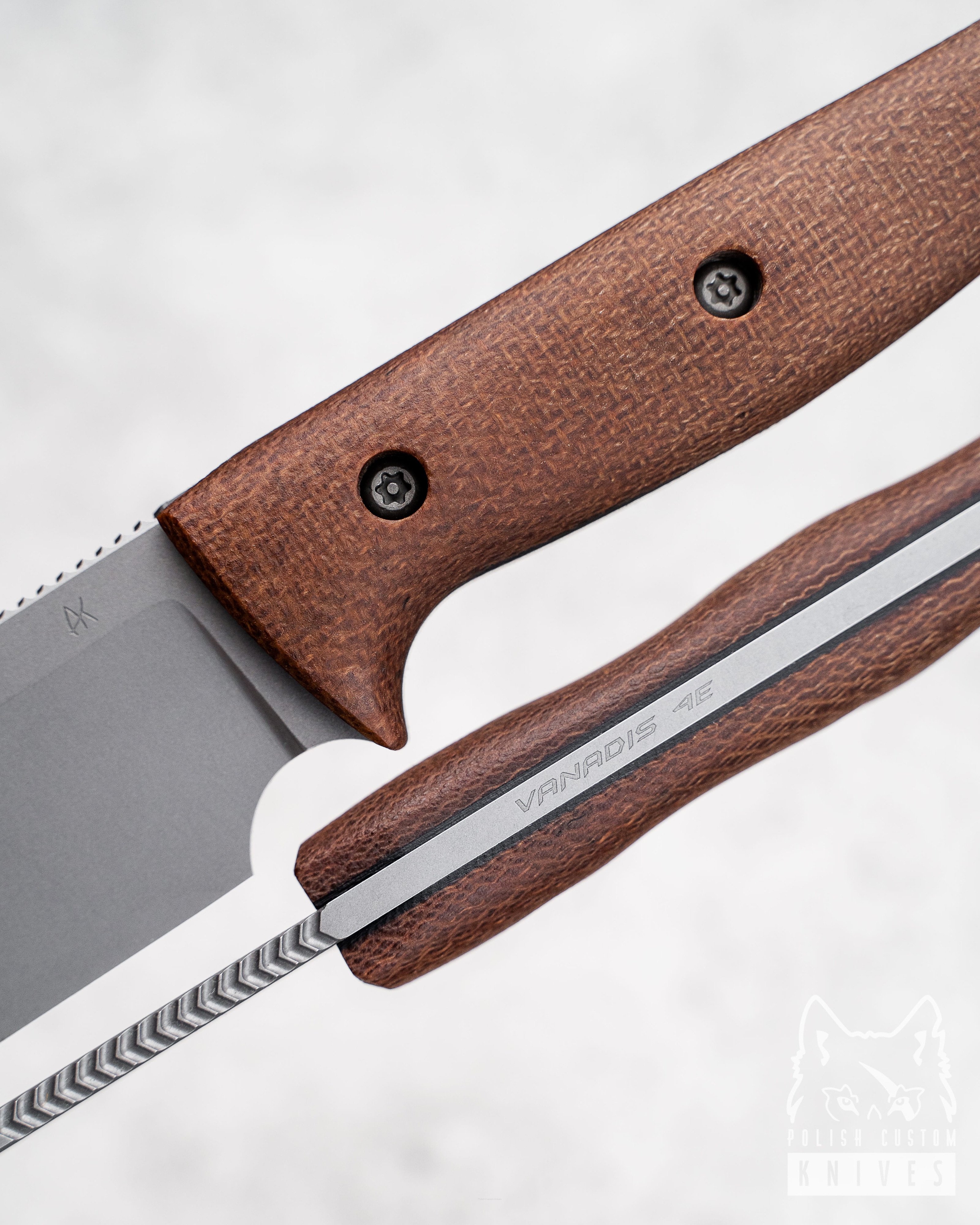 Buy SURVIVAL KNIFE CHOPPER 4 MICARTA VANADIS 4E AK