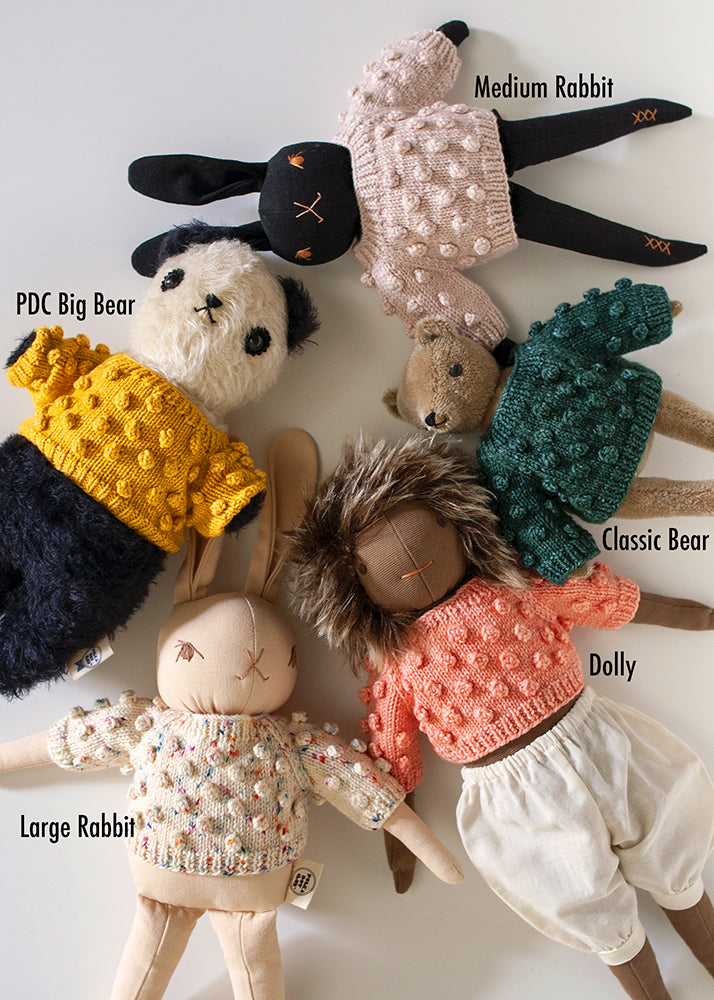 ぬいぐるみ・マスコット polkadotclub Classic Bear misha and puff