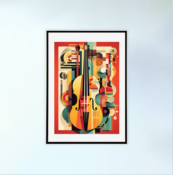 音楽の楽器のアートポスター:musical_instruments_06c9 通販