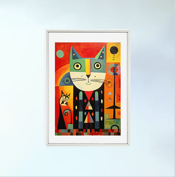 猫のアートポスター:cat_9b86 通販