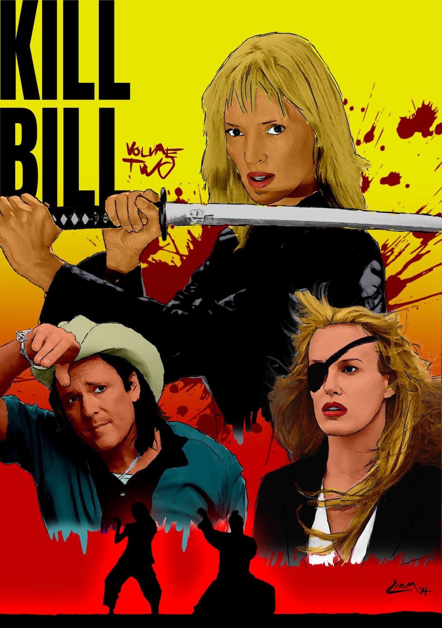 Kill Bill Vol.2 (2004) | Poster By LM1138