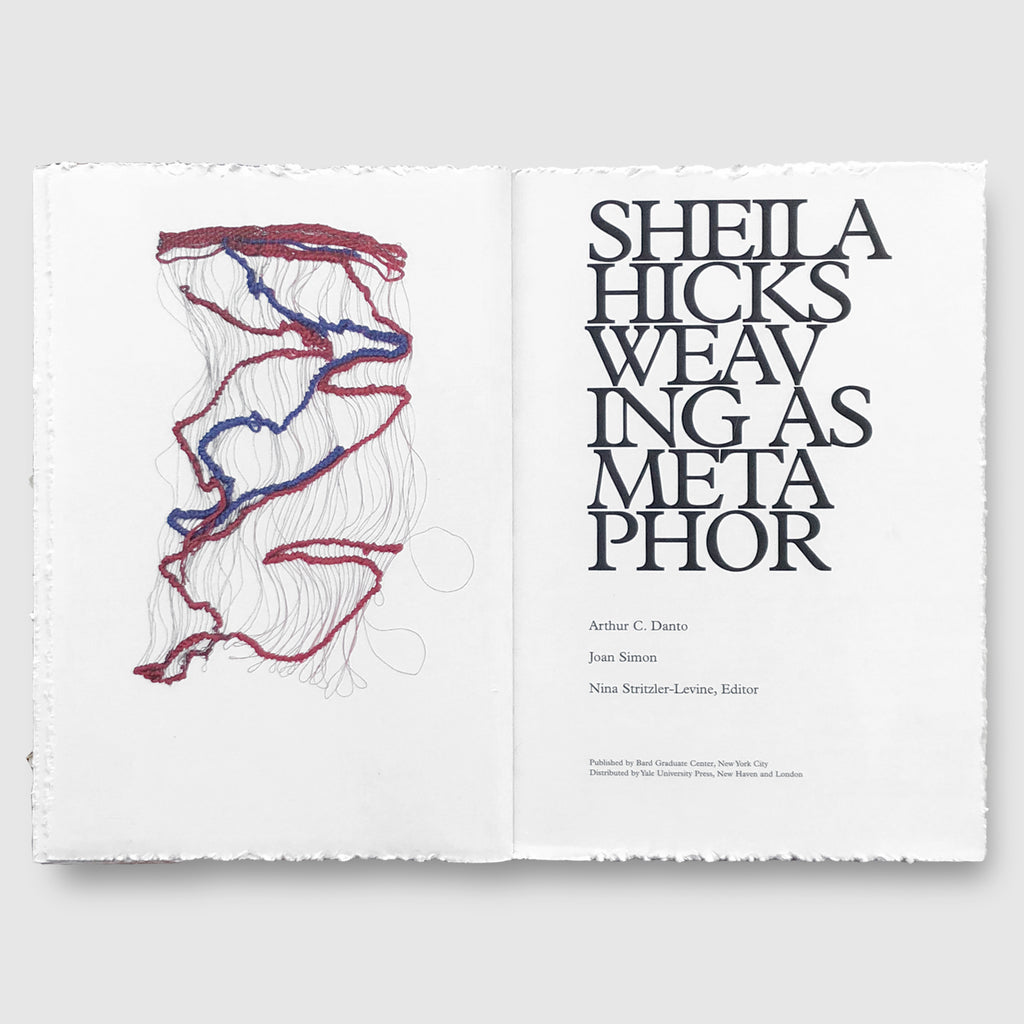 SHEILA HICKS WEAVING AS PHOR 洋書 Sheila Hicks | Weaving as a
