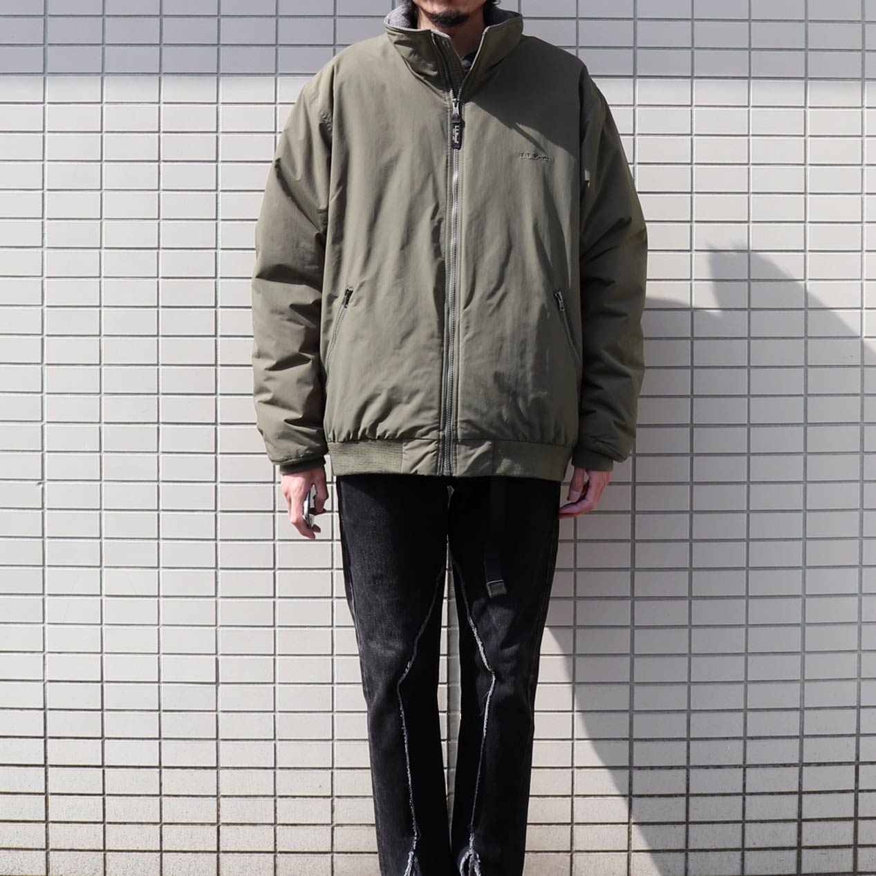 POST JUNK / 00's L.L.BEAN Warm-Up Jacket [XL-R]